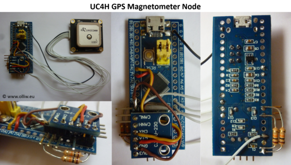 uc4h gps magnetometer diy build v01 olliw